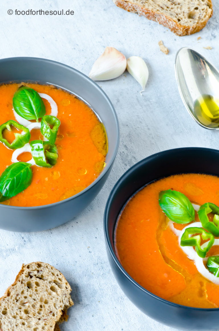 Gazpacho Andaluz - Andalusische Gazpacho