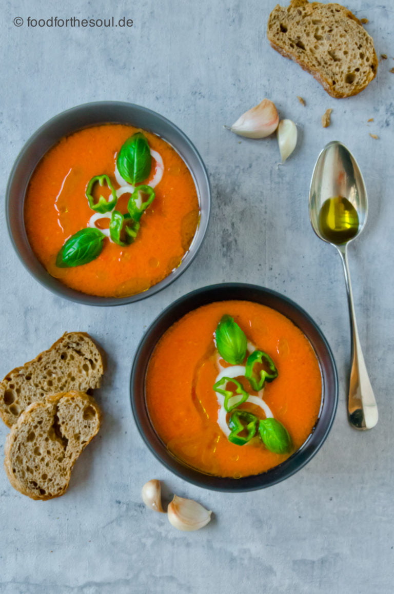 Gazpacho Andaluz - Andalusische Gazpacho