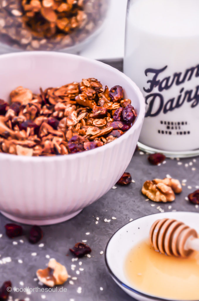 Müsli Granola ganz einfach selber machen