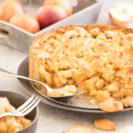 Herbstliches Apfel Crumble mit Zimt