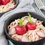 Schwäbischer Wurstsalat mit Käse