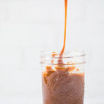 Karamell Sauce in Glas