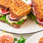 French Toast Sandwich mit Gorgonzola und Feigen