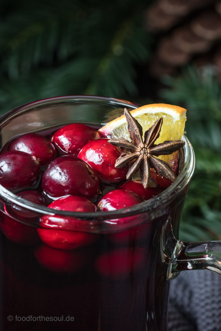 Cranberry Glühwein einfach selber machen
