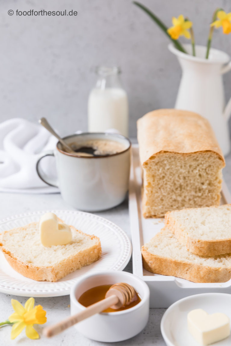 Einfaches Weißbrot aus der Form
