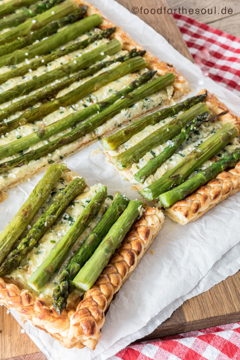 Spargeltarte Mit Bltterteig