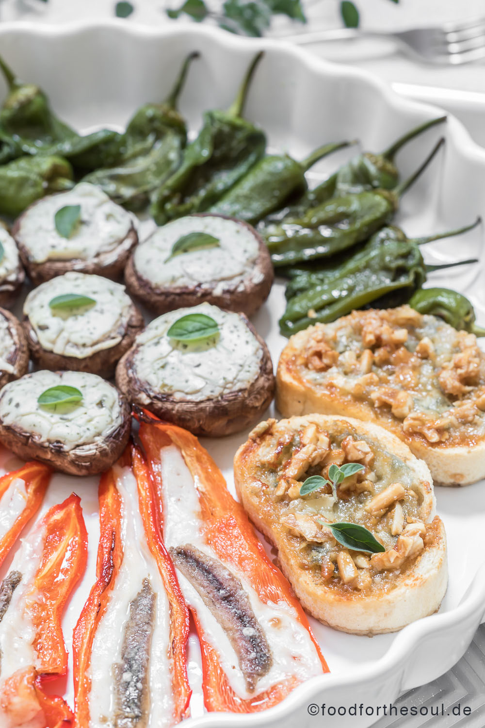 Spanische Tapas - 4 einfache schnelle Rezepte - food for the soul