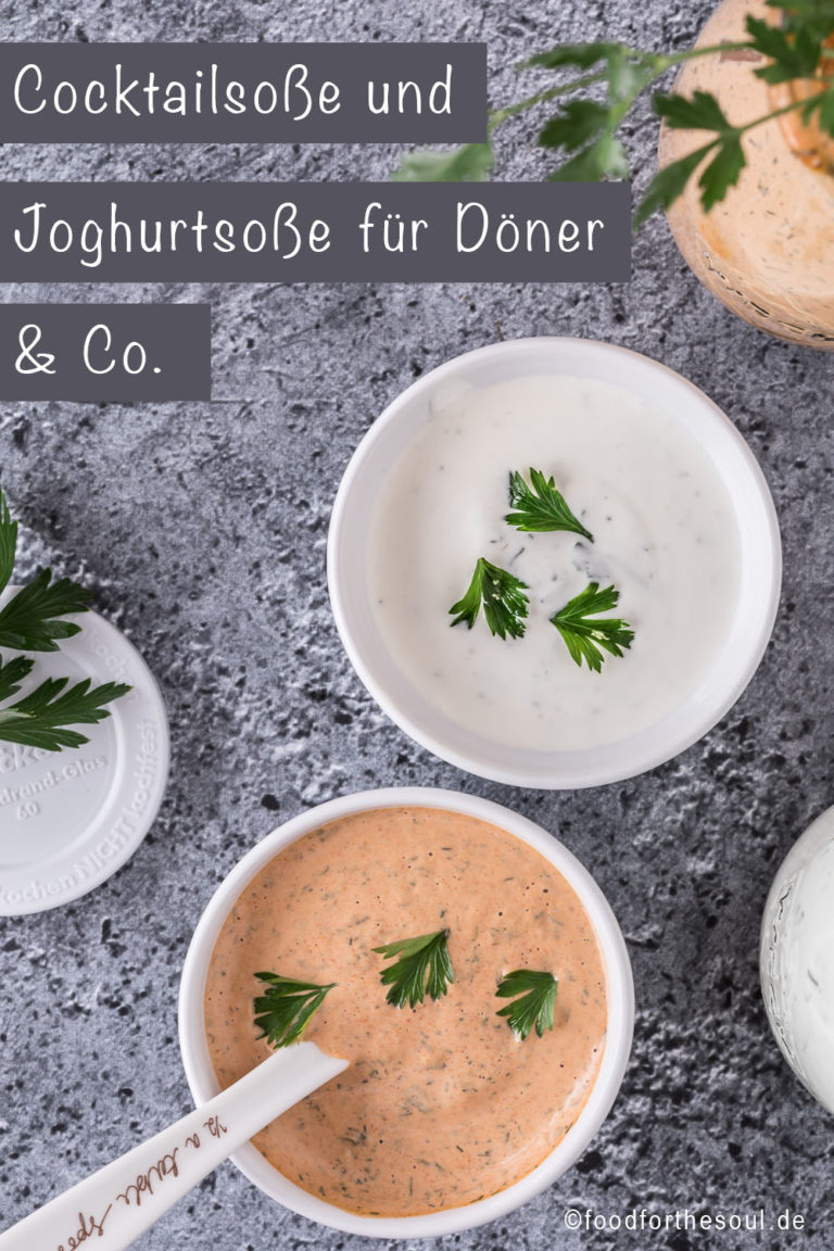 Cocktailsoße und Joghurtsoße für Döner | Dönersoße Rezept Cocktailsoße und Joghurtsoße für Döner | Dönersoße Rezept
