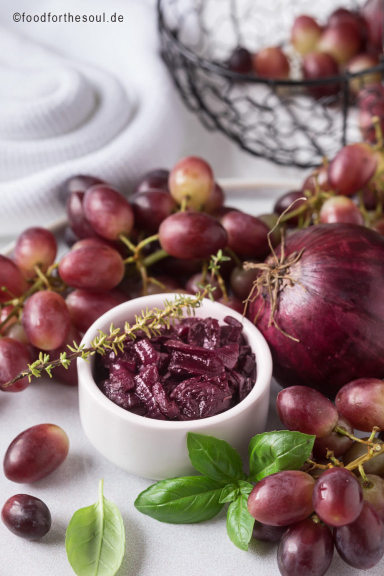 Trauben-Zwiebel-Chutney einfach selber machen Trauben-Zwiebel-Chutney einfach selber machen