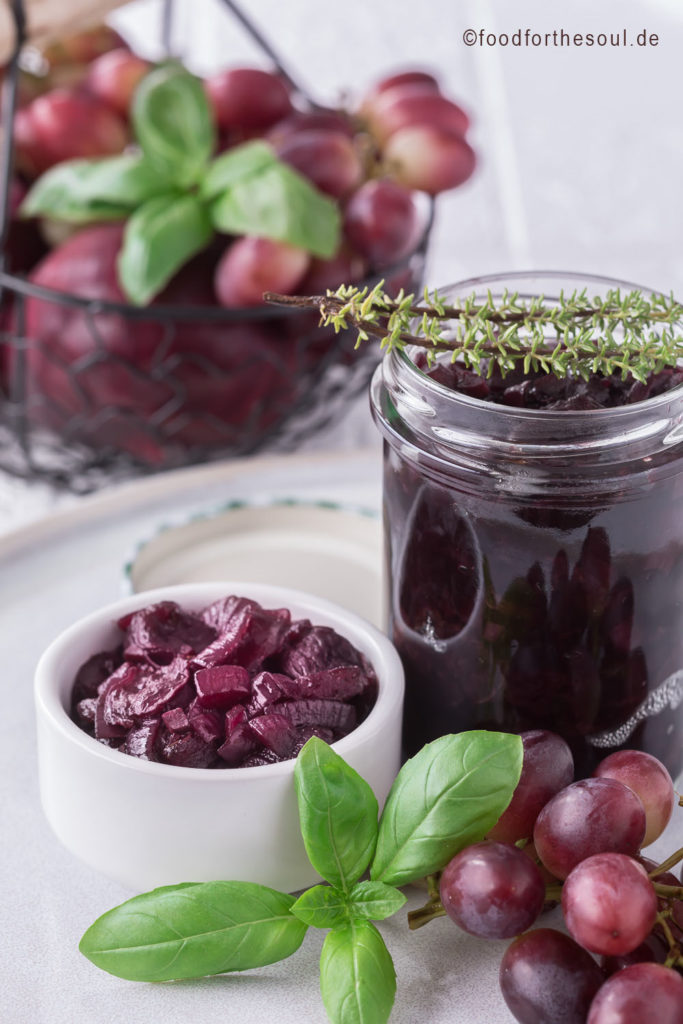 Trauben-Zwiebel-Chutney einfach selber machen