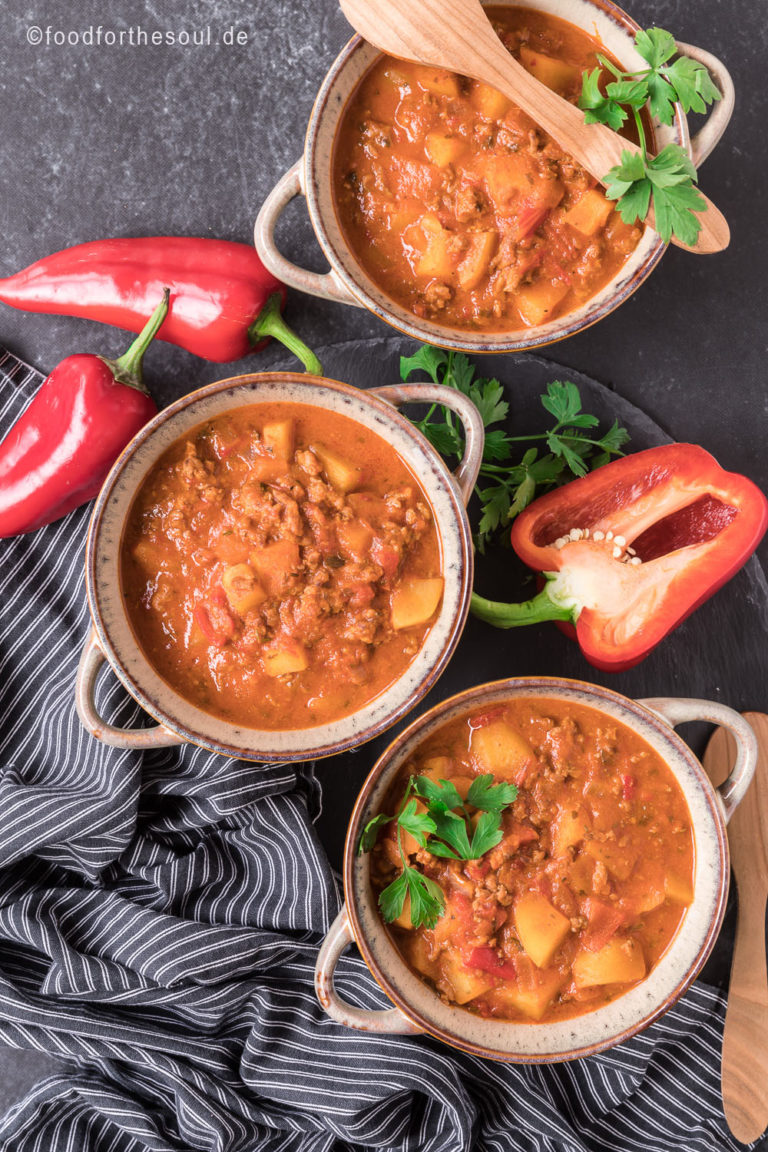 Bauerntopf mit Hackfleisch ohne Fix