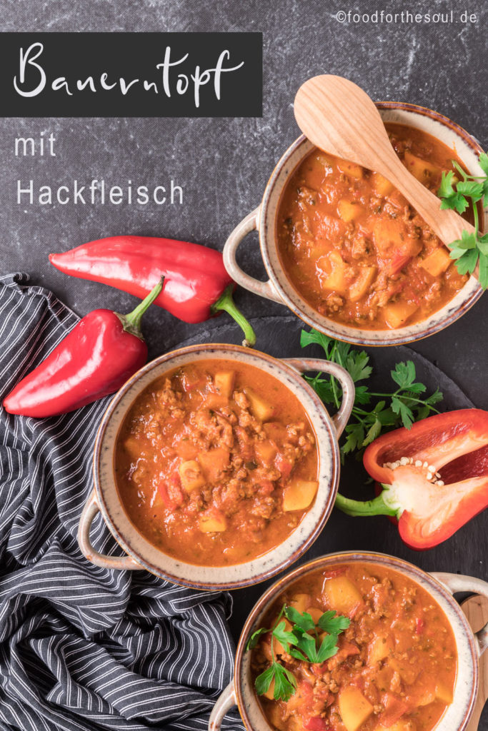Bauerntopf mit Hackfleisch ohne Fix