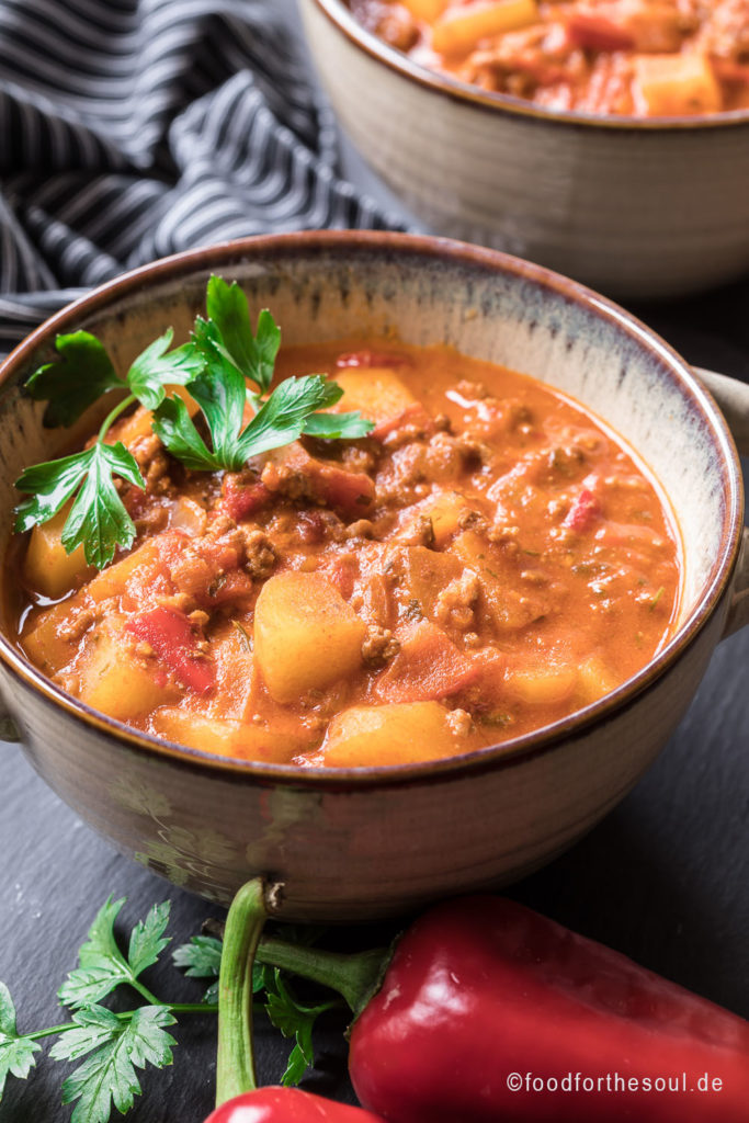 Bauerntopf mit Hackfleisch ohne Fix