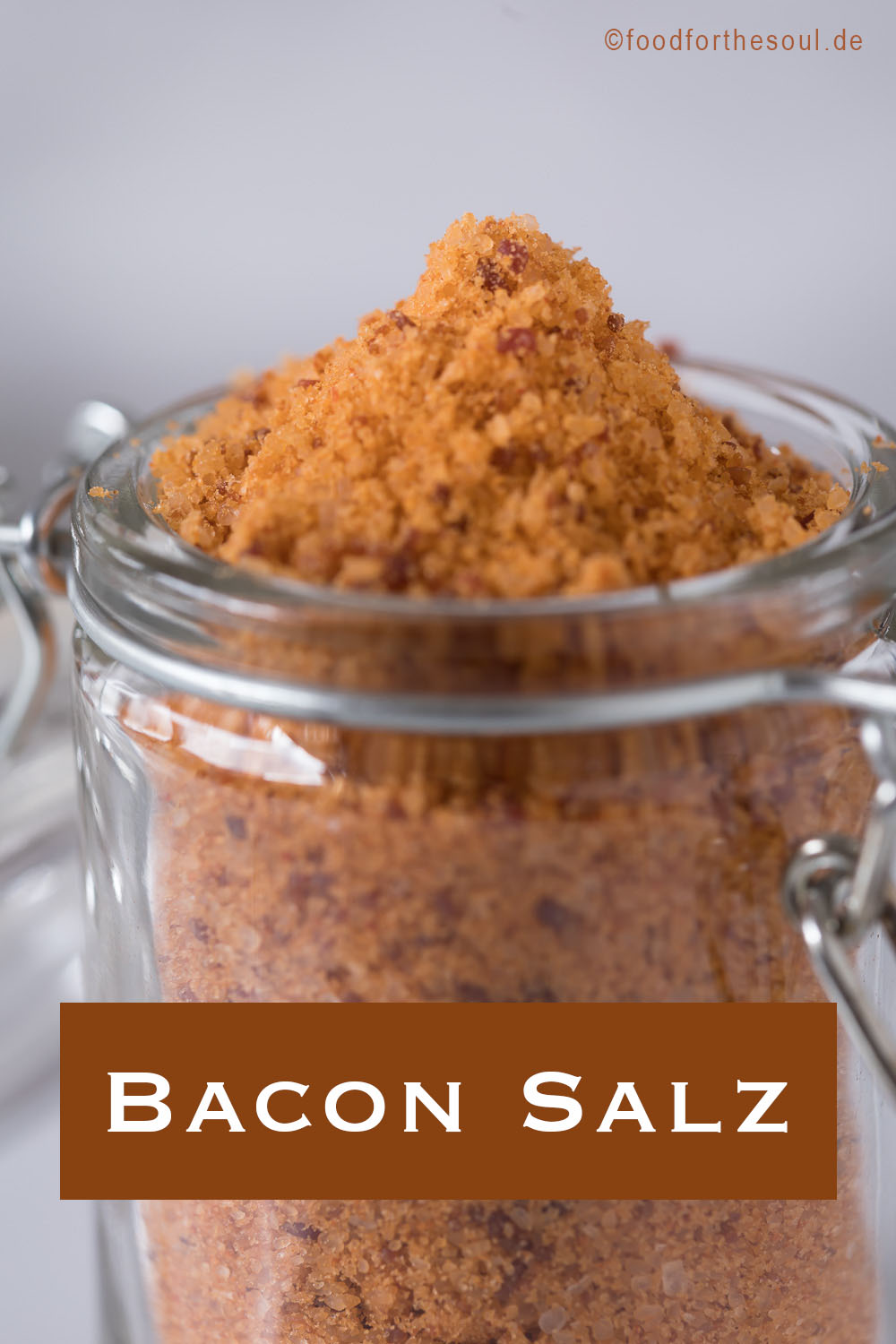 Bacon Salz einfach selber machen - food for the soul
