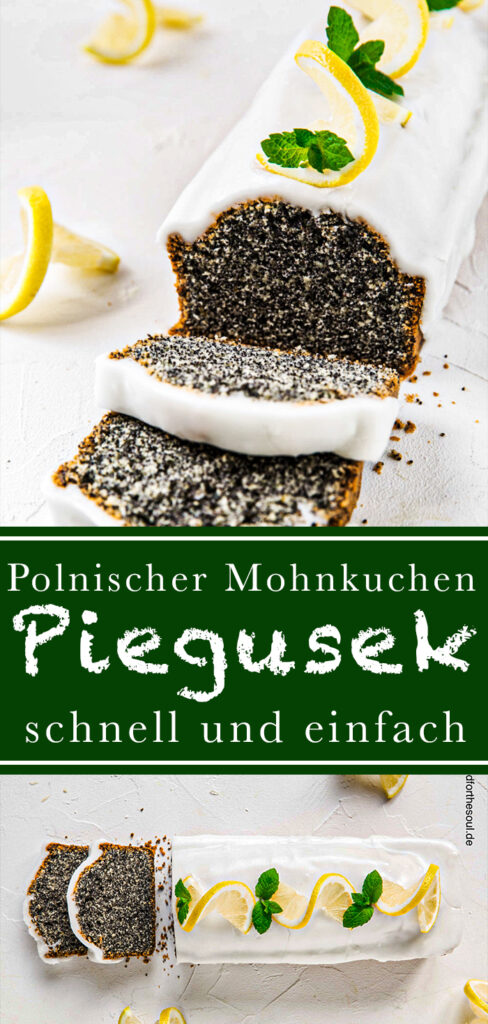 Piegusek - Polnischer Mohnkuchen