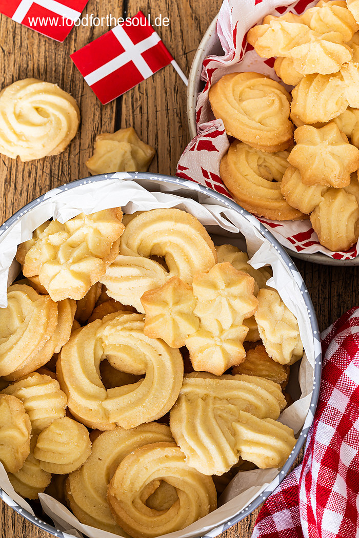 Dänische Butterkekse - einfaches Original Rezept