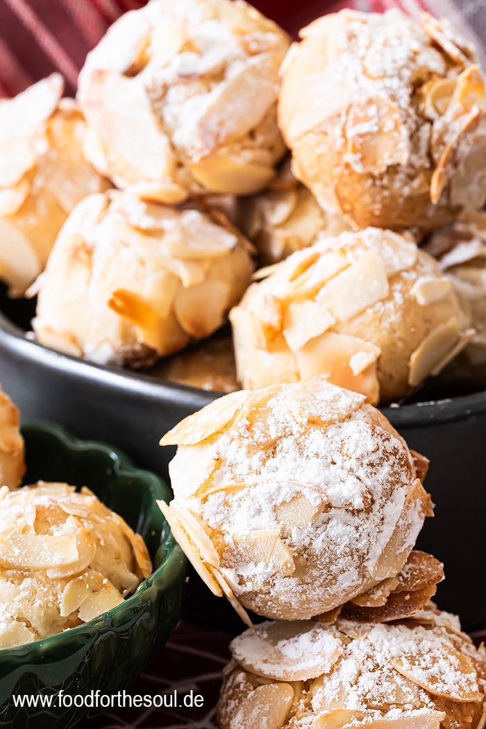 Italienische Mandorlini - Rezept für Mandelgebäck mit Marzipan