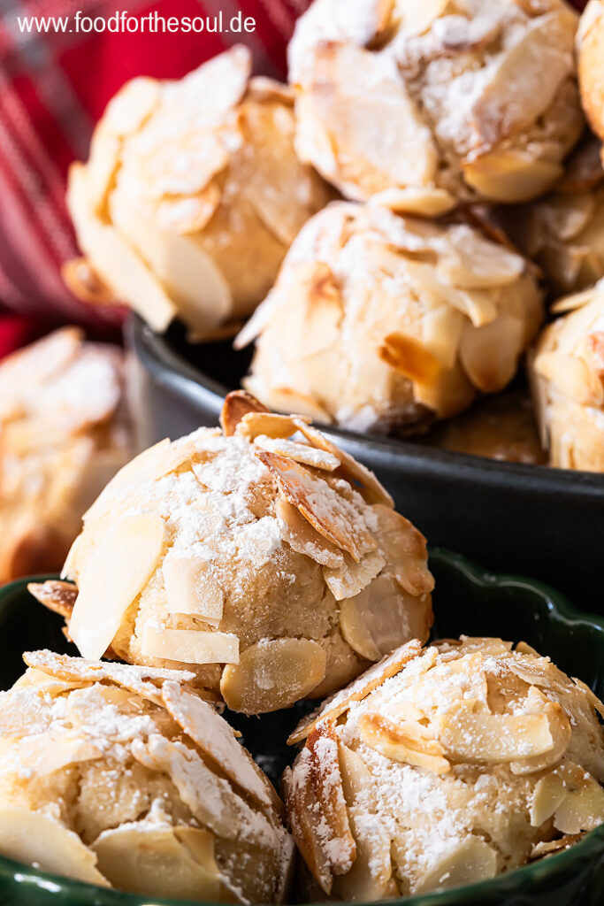 Italienische Mandorlini - Rezept für Mandelgebäck mit Marzipan