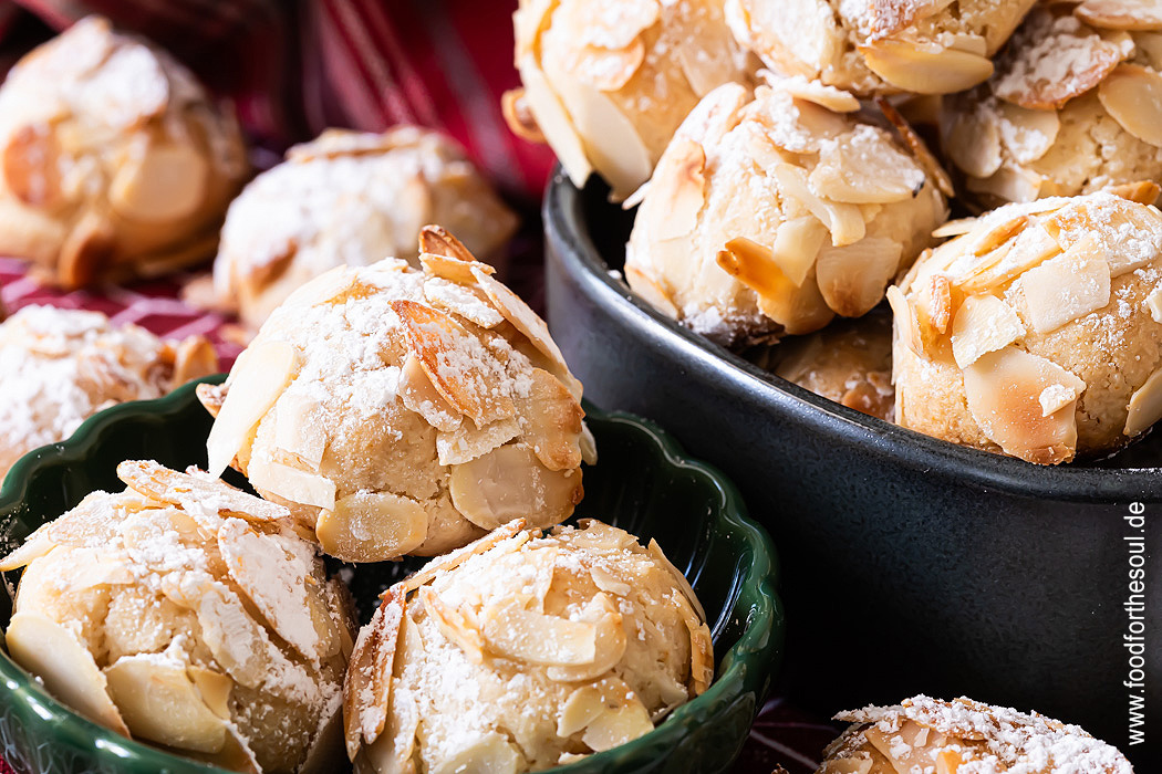 Italienische Mandorlini - Rezept für Mandelgebäck mit Marzipan