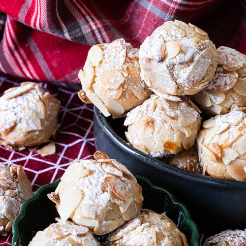 Italienische Mandorlini - Rezept für Mandelgebäck mit Marzipan