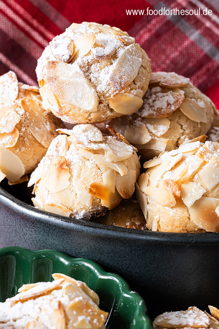 Italienische Mandorlini - Rezept für Mandelgebäck mit Marzipan