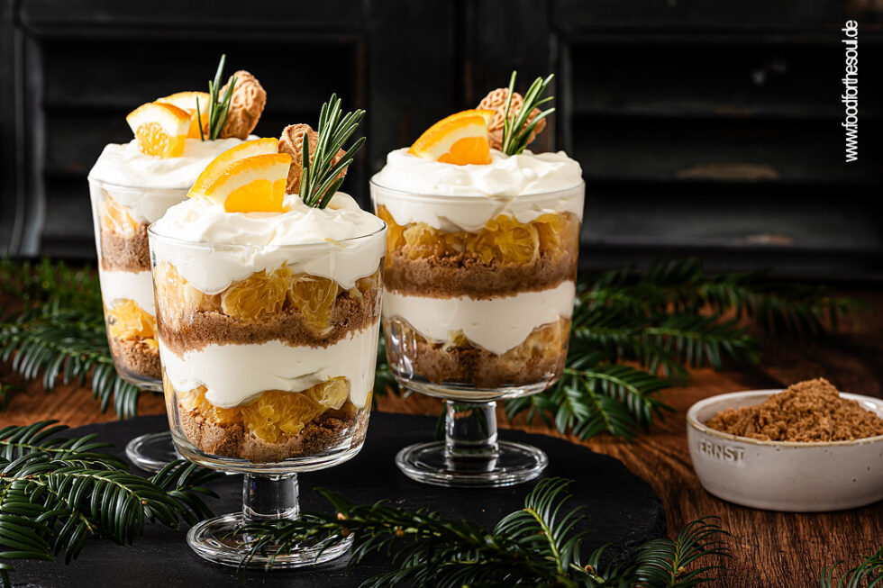 Spekulatius Dessert mit Mascarpone - Nachtisch für Weihnachten Spekulatius Dessert mit Mascarpone - Nachtisch für Weihnachten