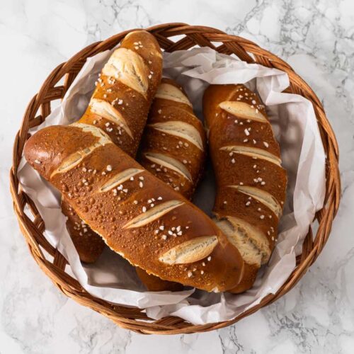 TK Laugenstangen im Airfryer | in der Heißluftfritteuse gebacken