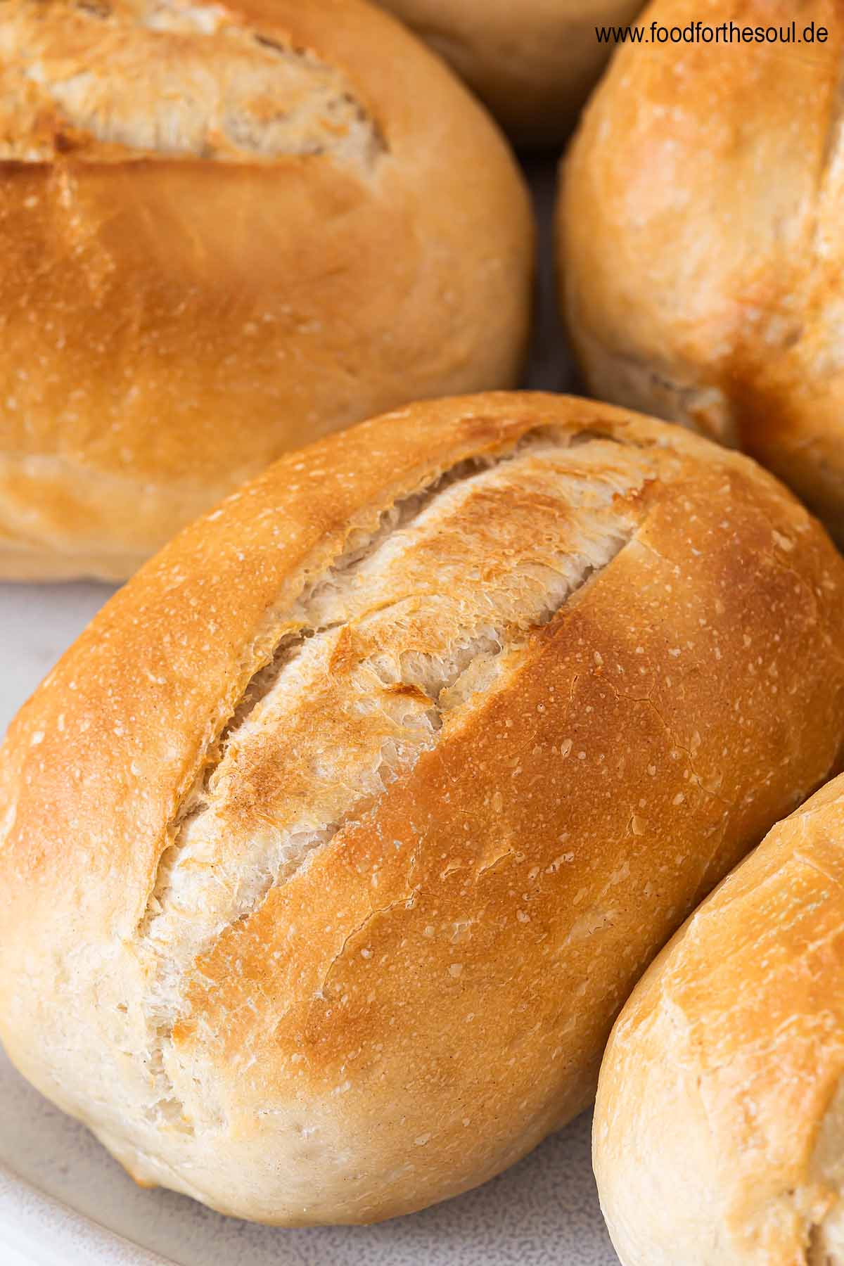 Aufbackbrötchen im Airfryer Ninja Foodi Max Dual Zone aufgebacken