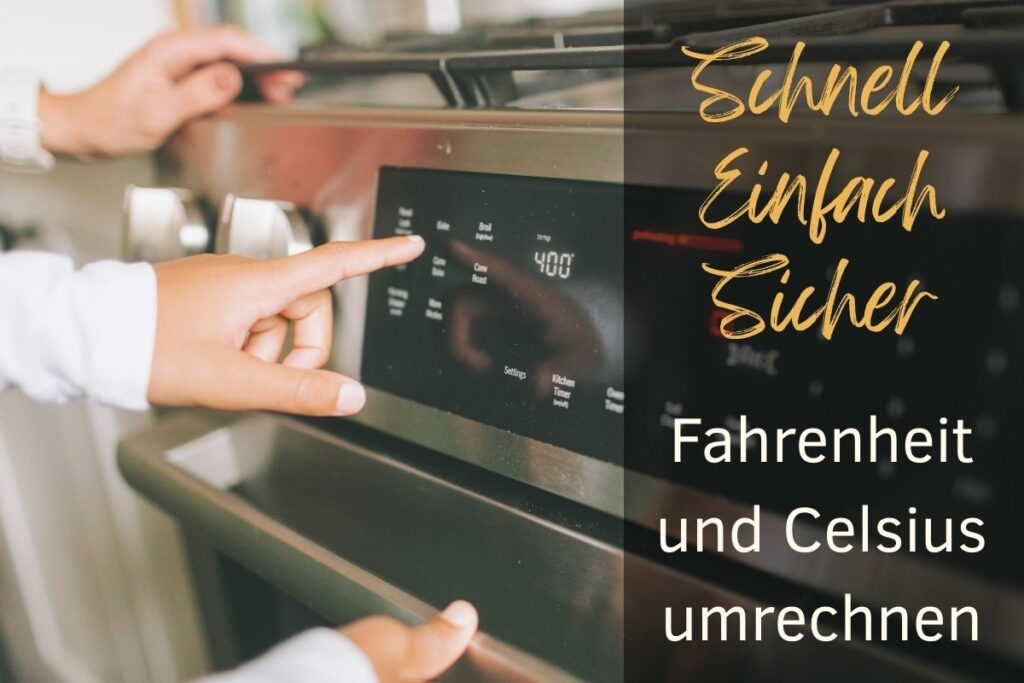 Umrechnung Fahrenheit Celsius ganz easy mit Rechner, Tabelle oder Formel