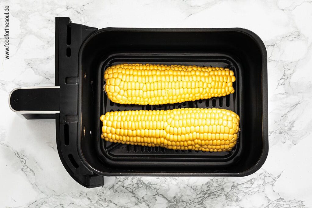 Maiskolben im Airfryer zubereiten - Schritt 2
