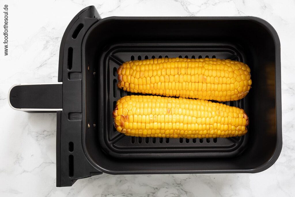Maiskolben im Airfryer zubereiten - Schritt 4