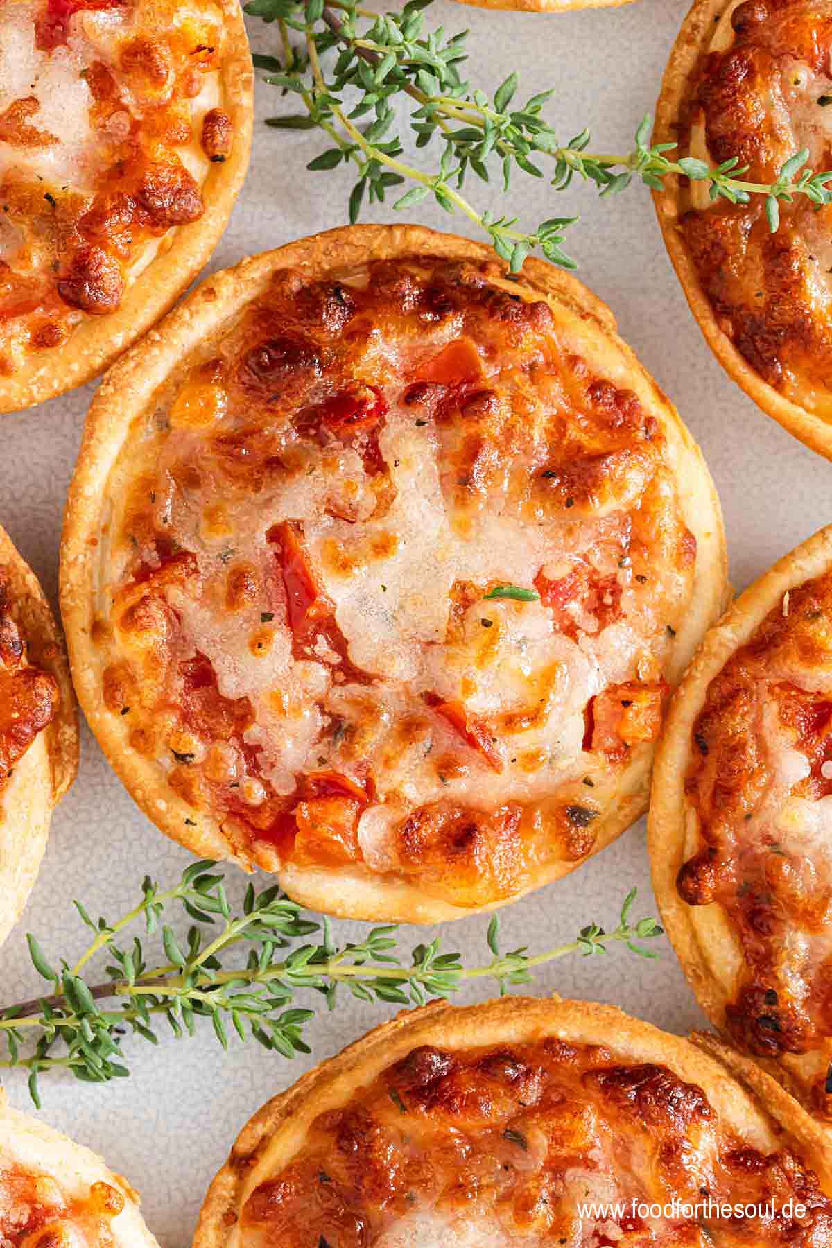 TK Piccolinis in der Heißluftfritteuse gebacken