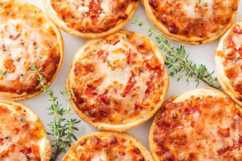 TK Piccolinis in der Heißluftfritteuse gebacken