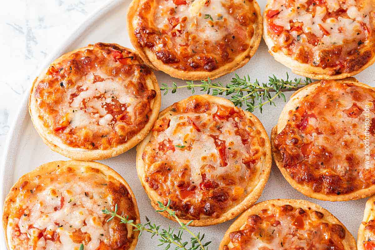 TK Piccolinis in der Heißluftfritteuse | Mini Pizza im Airfryer