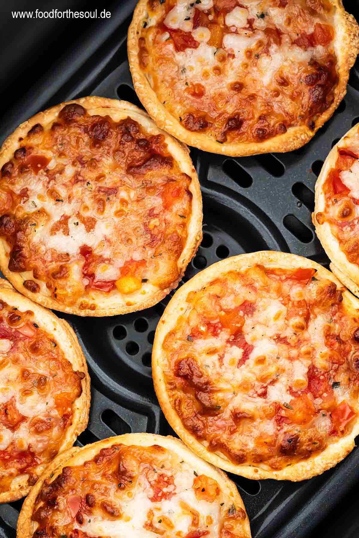 TK Piccolinis in der Heißluftfritteuse gebacken