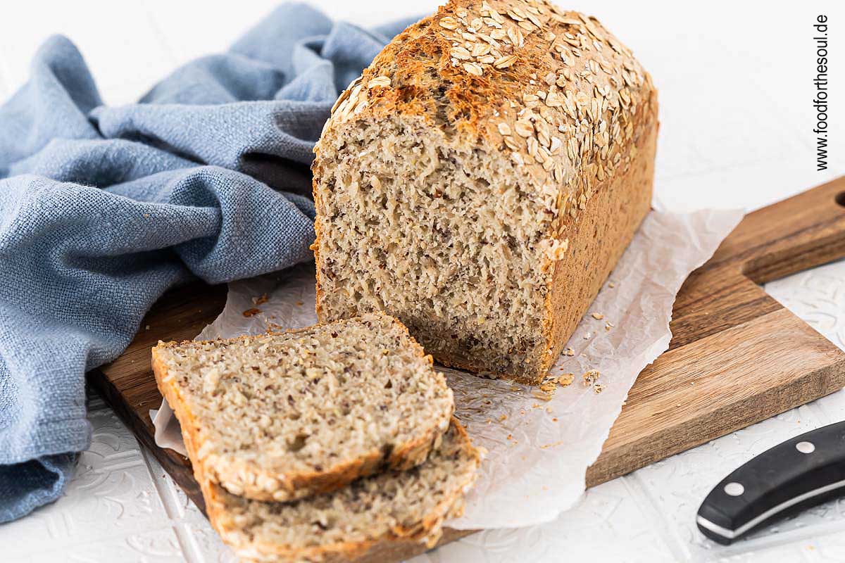 Dinkelbrot Mit Trockenhefe Und Olivenl