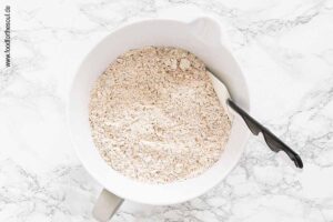 Trockene Zutaten mischen - Schritt 3