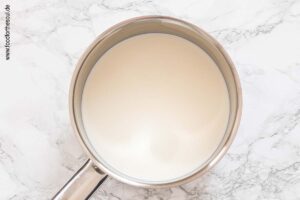 Milch erwärmen - Schritt 2