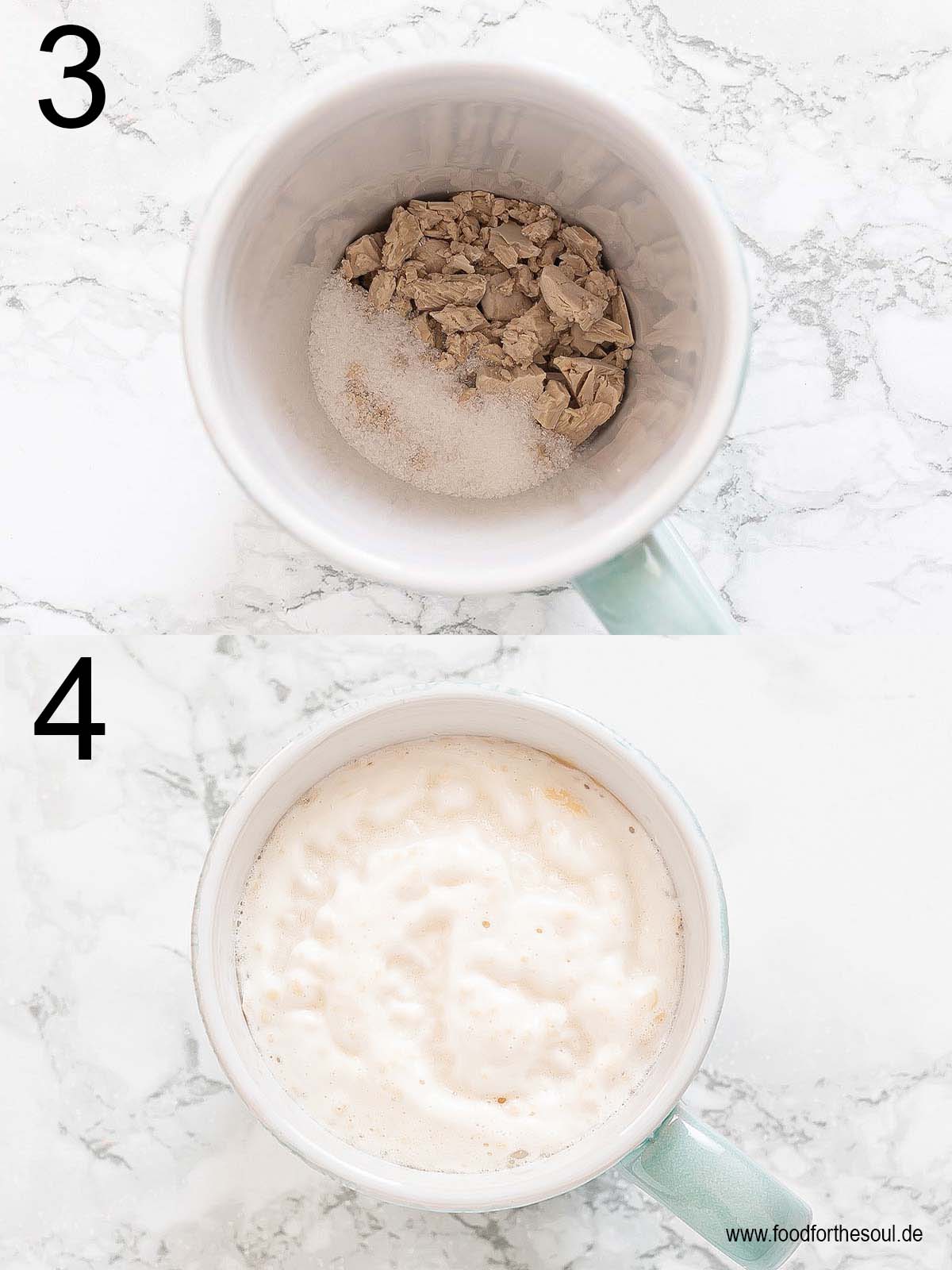 Schokobrötchen Rezept - Schritt 3 und 4