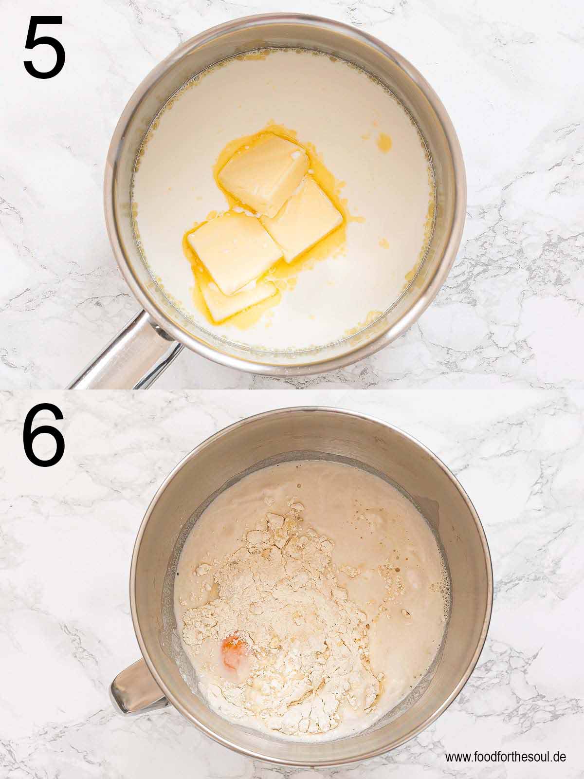 Schokobrötchen Rezept - Schritt 5 und 6