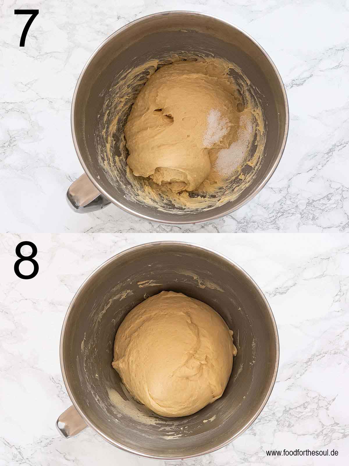 Schokobrötchen Rezept - Schritt 7 und 8