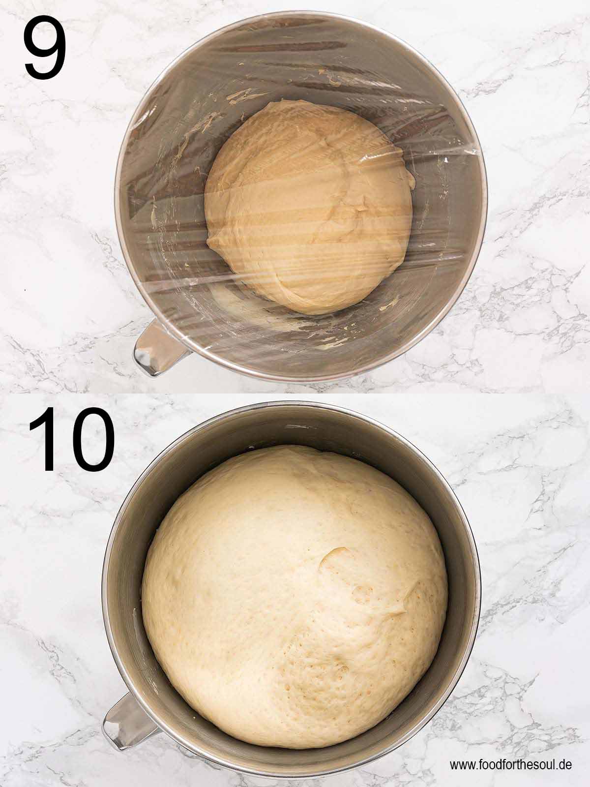 Schokobrötchen Rezept - Schritt 9 und 10