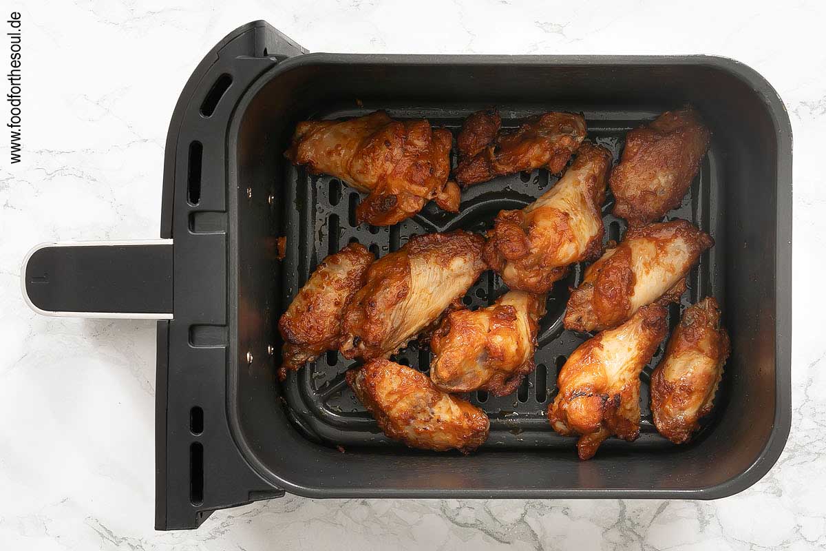 Chicken Wings In Der Heissluftfritteuse
