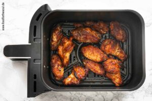 Fertige Chicken Wings ruhen lassen - Schritt 4