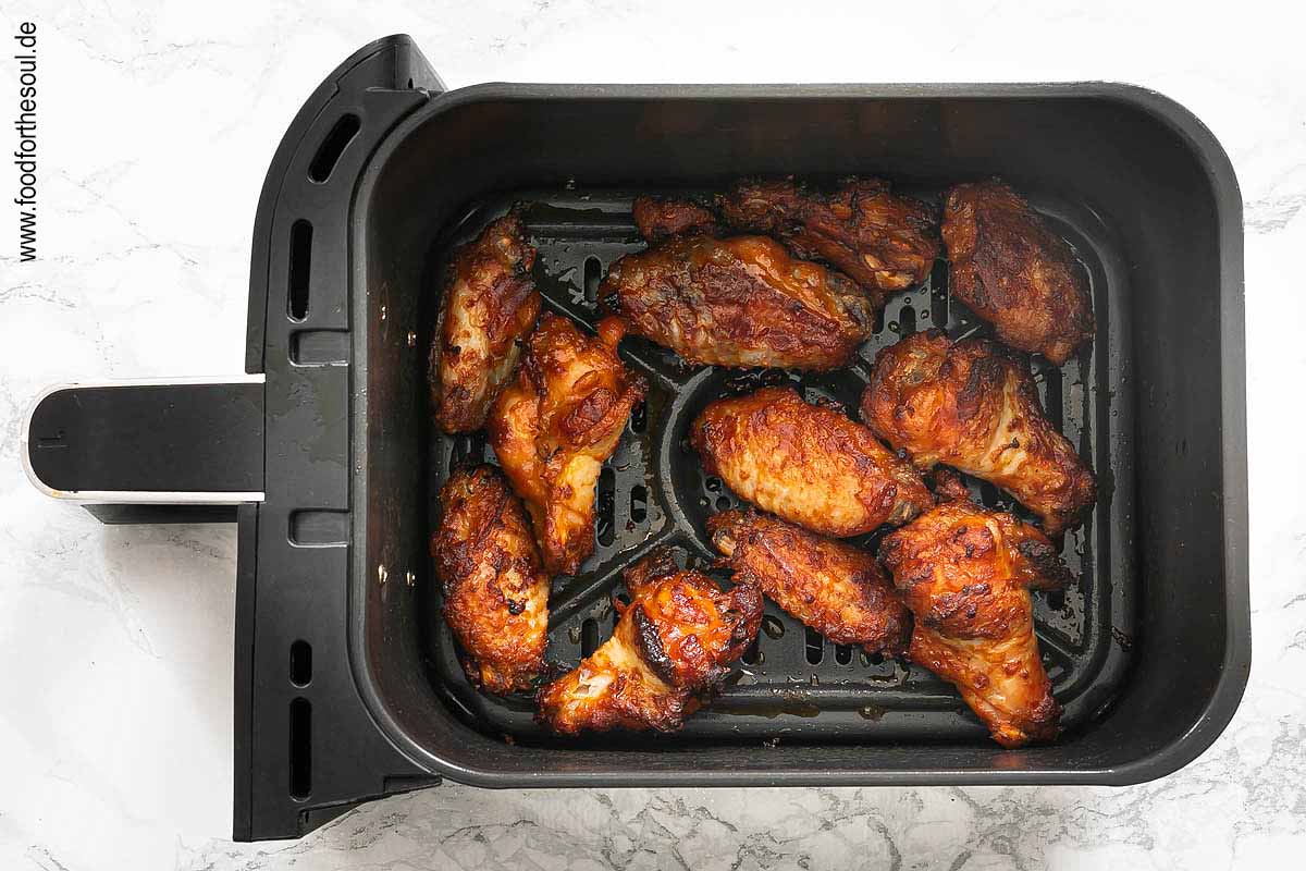 Chicken Wings In Der Heissluftfritteuse