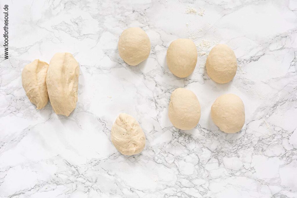 Brötchen formen - Schritt 6