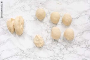 Brötchen formen - Schritt 6