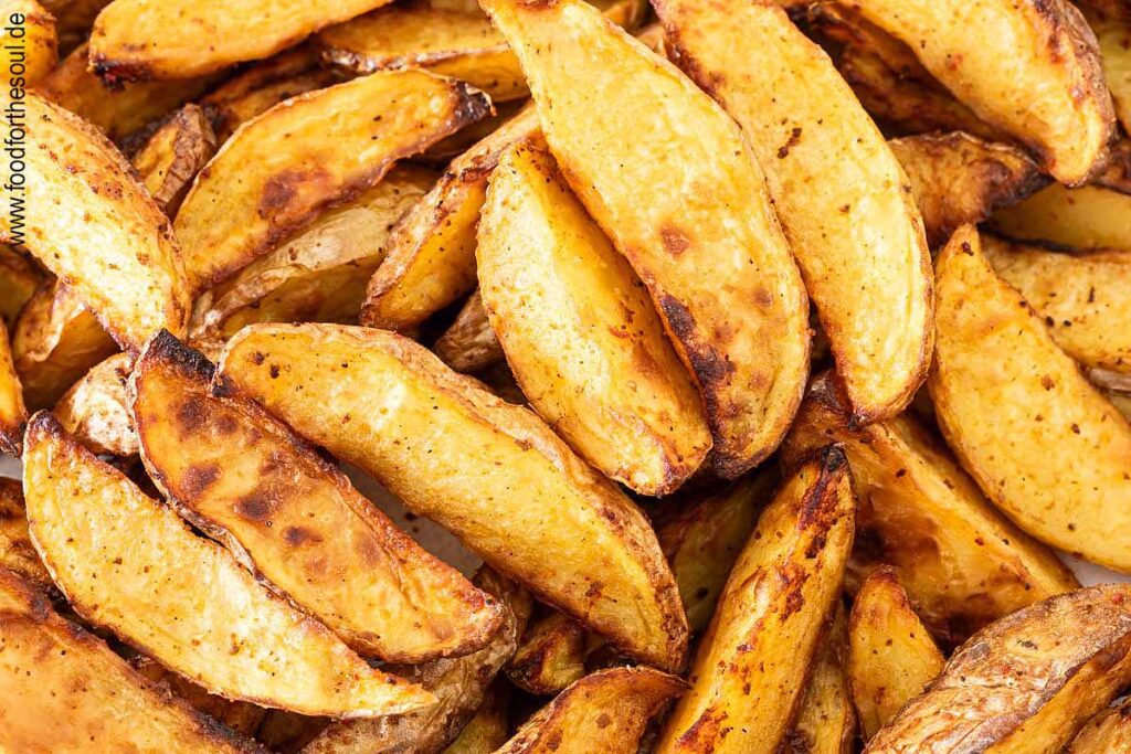 Knusprige Kartoffelspalten